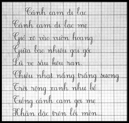 Mau Chu Viet Dep Lop 1