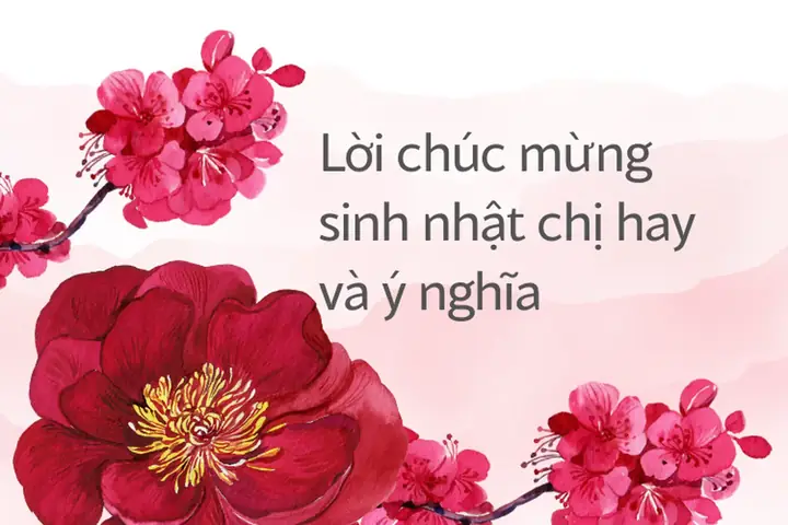 Mẫu Chúc Mừng Sinh Nhật Hay