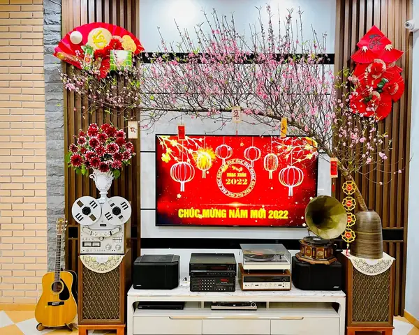 Mẫu Trang Trí Nhà Ngày Tết