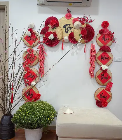Mẫu Trang Trí Nhà Ngày Tết