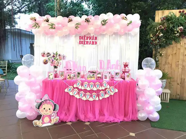 Mẫu Trang Trí Sinh Nhật Cho Bé