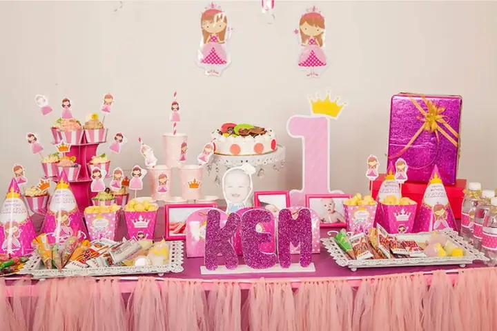 Mẫu Trang Trí Sinh Nhật Cho Bé Gái
