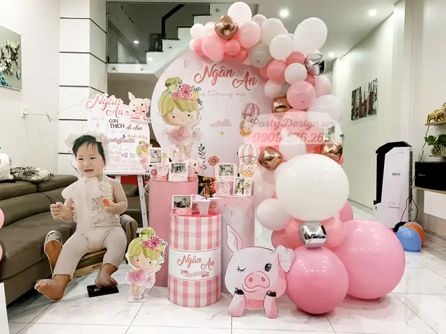 Mẫu Trang Trí Sinh Nhật Cho Bé Gái