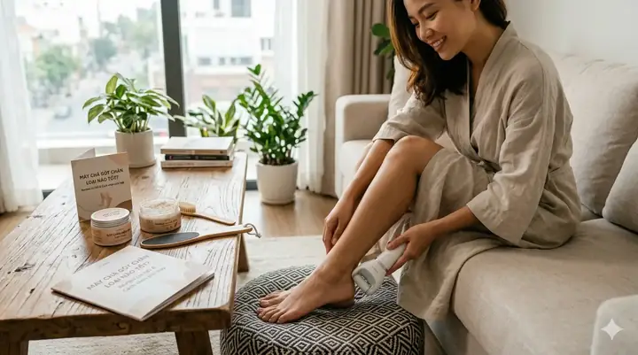 Máy Chà Gót Chân Có Tốt Không