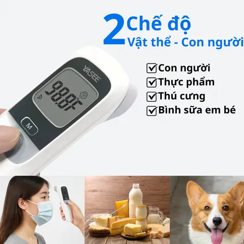 Máy Đo Nhiệt Độ Hồng Ngoại Cho Bé