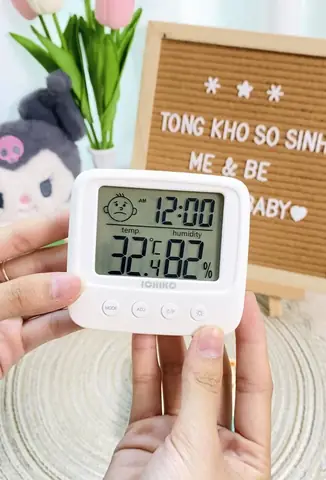 Máy Đo Nhiệt Độ Phòng Cho Bé