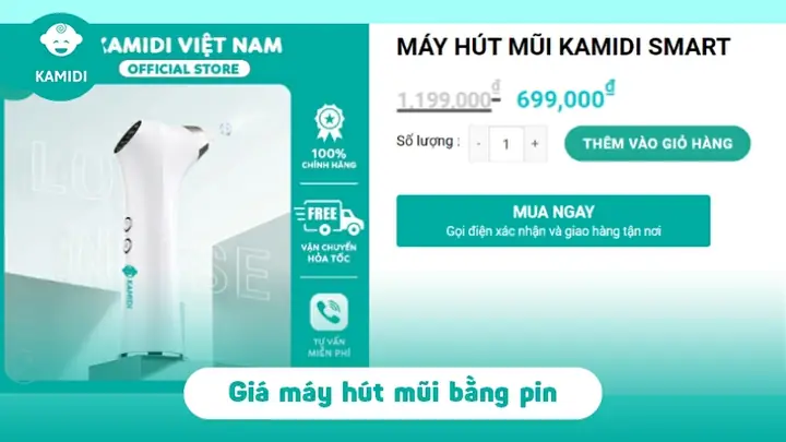 Máy Hút Mũi Little Bees Thật Giả
