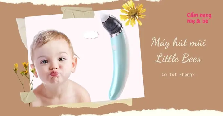 Máy Hút Mũi Little Bees Thật Giả