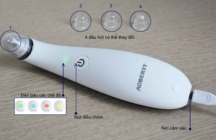Máy Hút Mụn Mini Nhật Bản