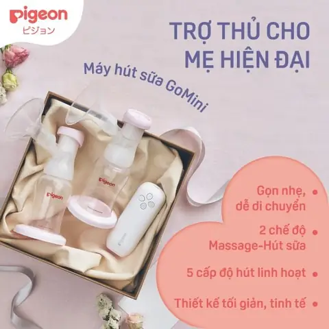 Máy Hút Sữa Điện Đôi Gomini