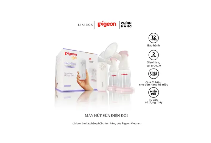 Máy Hút Sữa Điện Đôi Gomini