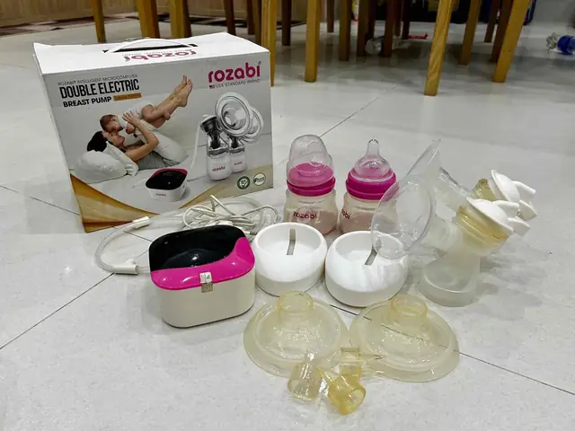 Máy Hút Sữa Điện Đôi Rozabi Deluxe