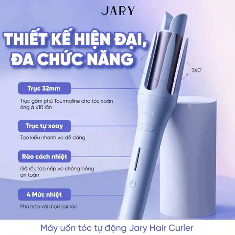 Máy Làm Tóc Xoăn Tự Động