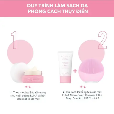 Máy Rửa Mặt Foreo Luna Mini 2 Và 3