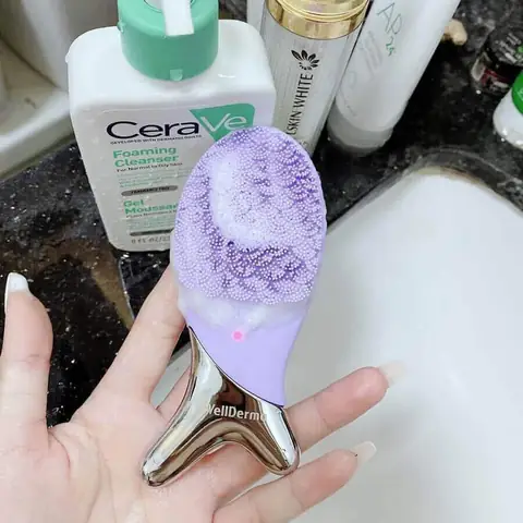 Máy Rửa Mặt Hình Con Cá Wellderma