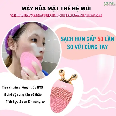 Máy Rửa Mặt Ngọc Trinh Dùng