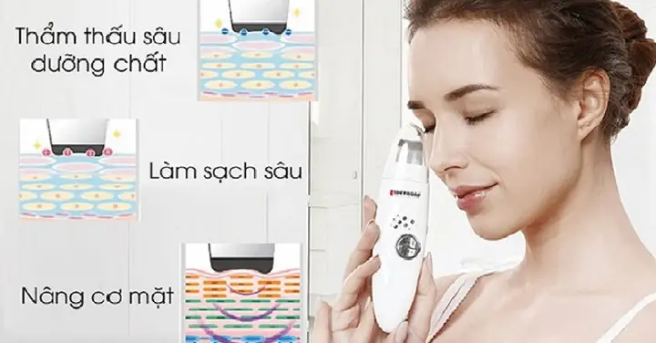 Máy Sủi Da Tẩy Tế Bào Chết