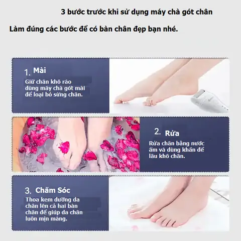 Máy Tẩy Tế Bào Chết Da Chân