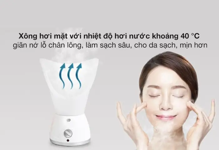 Máy Xông Hơi Mặt Có Tác Dụng Gì