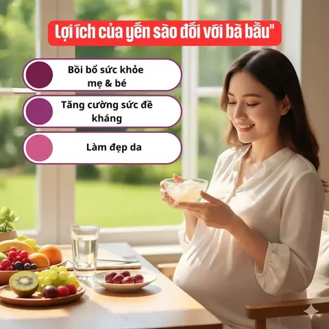 Mẹ Bầu Ăn Yến Sào Tốt Không