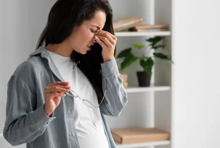 Mẹ Bầu Bị Đau Đầu Chóng Mặt