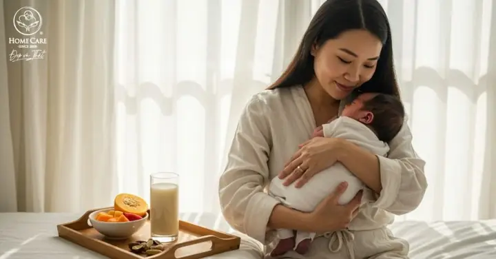 Mẹ Bầu Sinh Mổ Ăn Gì Để Nhiều Sữa