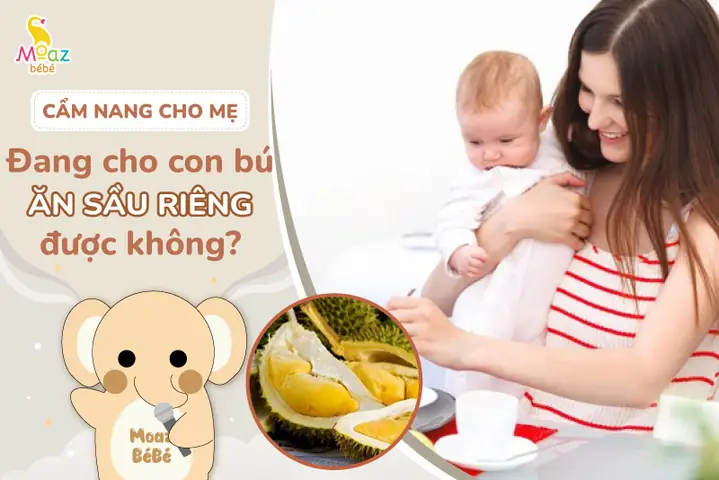 Mẹ Cho Bé Bú Có Nên Ăn Sầu Riêng