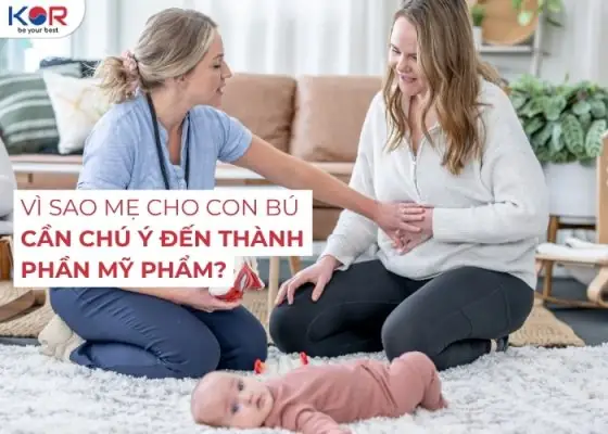 Mẹ Cho Con Bú Có Nên Sử Dụng Mỹ Phẩm