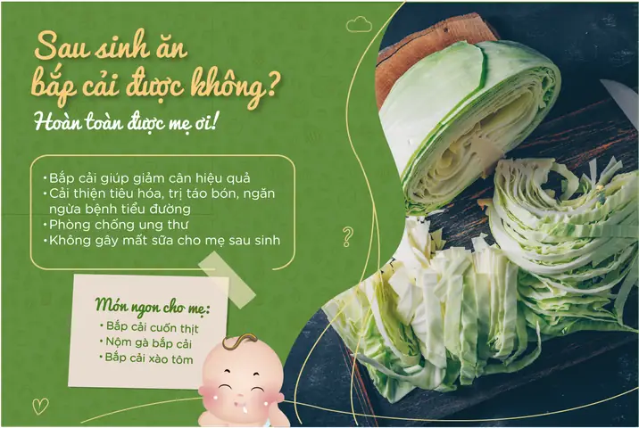 Mẹ Sau Sinh Ăn Bắp Cải Được Không Mẹ Sau Sinh Ăn Bắp Cải Được Không