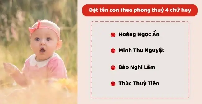 Mệnh Mộc Nên Đặt Tên Gì