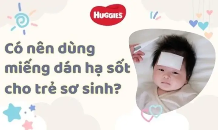 Miếng Dán Hạ Sốt Cho Trẻ Em Có Tốt Không