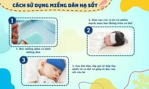 Miếng Dán Hạ Sốt Cho Trẻ Em Có Tốt Không