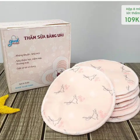 Miếng Lót Thấm Sữa Bằng Vải