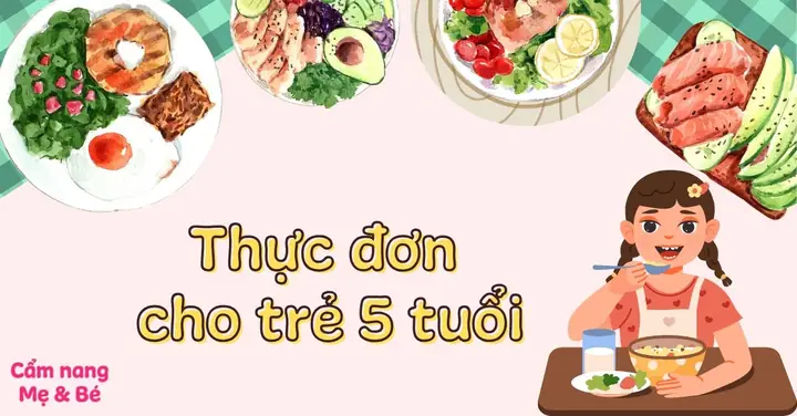 Món Ngon Cho Bé 5 Tuổi Tăng Cân
