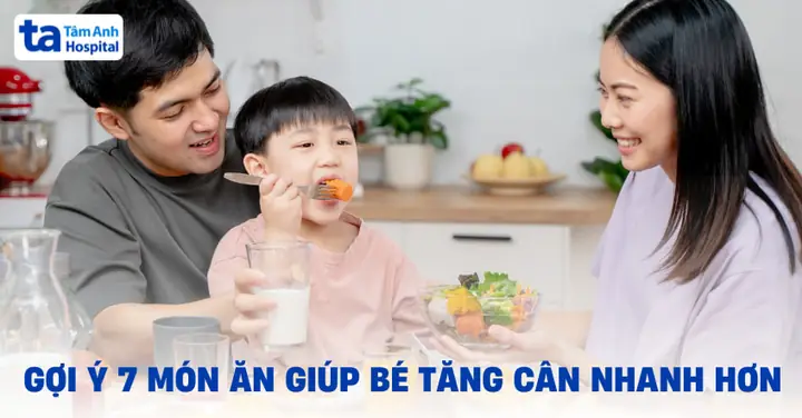 Món Ngon Giúp Bé Tăng Cân