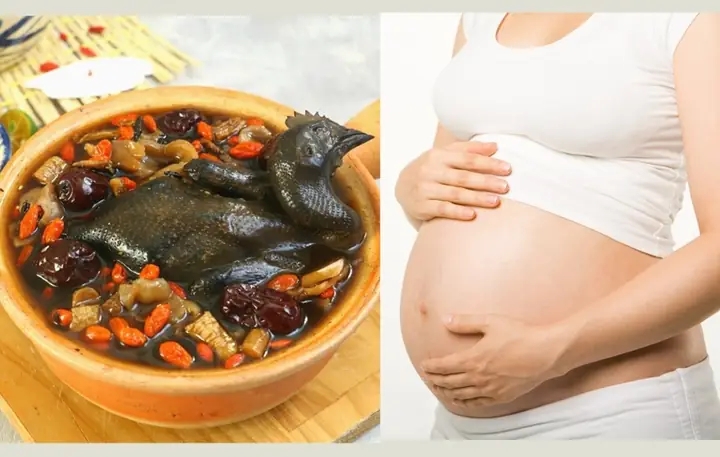 Món Ngon Từ Gà Ác Cho Bà Bầu