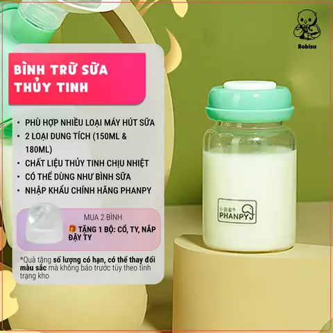 Mua Bình Thủy Tinh Trữ Sữa