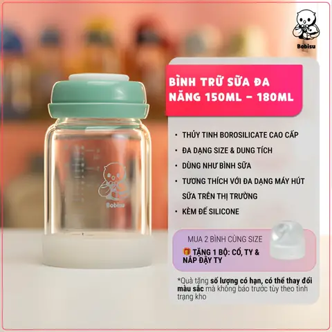 Mua Bình Thủy Tinh Trữ Sữa