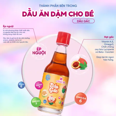 Mua Dầu Gấc Cho Bé Ở Đâu