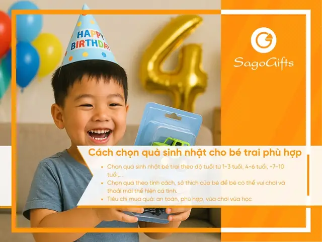 Mua Quà Sinh Nhật Cho Bé Trai 7 Tuổi