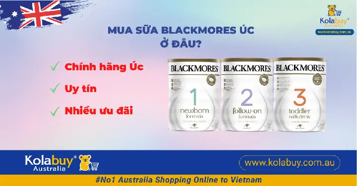 Mua Sữa Blackmore Chính Hãng Ở Đâu