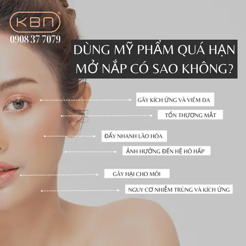 Mỹ Phẩm Đã Mở Nắp Dùng Trong Bao Lâu