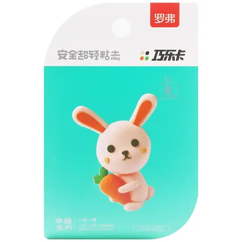 Nặn Đất Sét Hình Con Thỏ