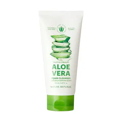 Nature Republic Fresh Herb Aloe Cleansing Foam