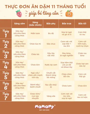Nấu Cháo Cho Trẻ 11 Tháng Tuổi
