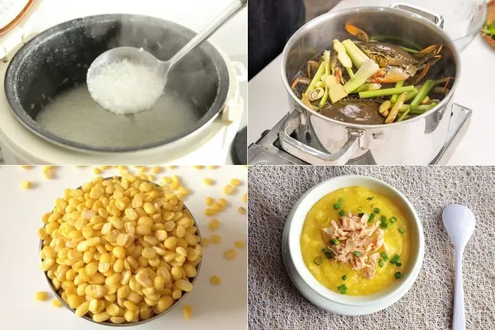 Nấu Cháo Cua Đồng Với Rau Gì Cho Bé