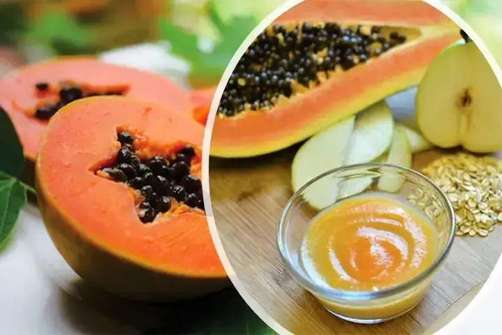 Nấu Cháo Đu Đủ Xanh Cho Bé Nấu Cháo Đu Đủ Xanh Cho Bé