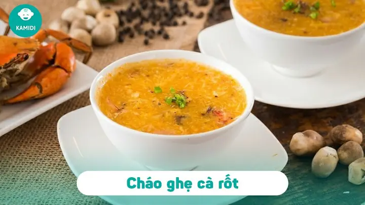 Nấu Cháo Ghẹ Cho Bé Ăn Dặm