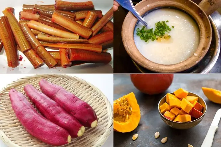 Nấu Cháo Lươn Với Khoai Lang