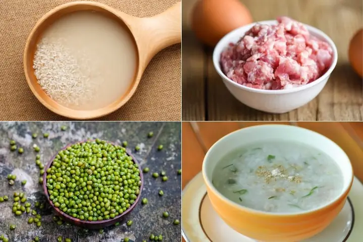 Nấu Cháo Thịt Heo Cho Bé